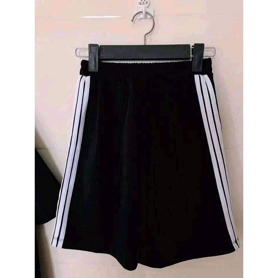 Quần lửng thun 3 sọc UNISEX siêu ngầu