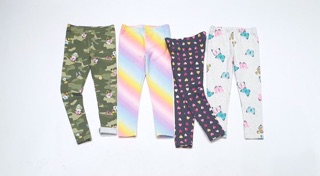 Quần leggings Carters xuất xịn (set 4 chiếc)