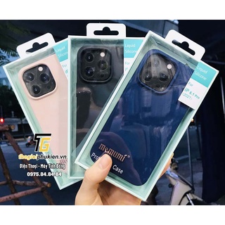 Ốp lưng Silicon màu iPhone 13 Pro chính hãng Memumi