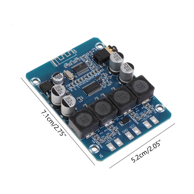 Bảng Mạch Khuếch Đại Âm Thanh Kỹ Thuật Số Bluetooth TPA3118 2x30W 8-26V