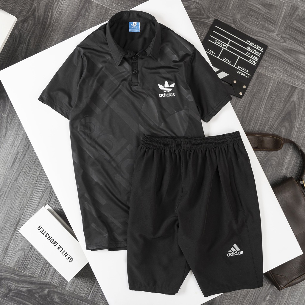 BÁN SỈ - BỘ DA.S THỂ THAO NAM CỔ ĐỨC VÂN CHÉO THUN LẠNH 4 MÀU | BigBuy360 - bigbuy360.vn