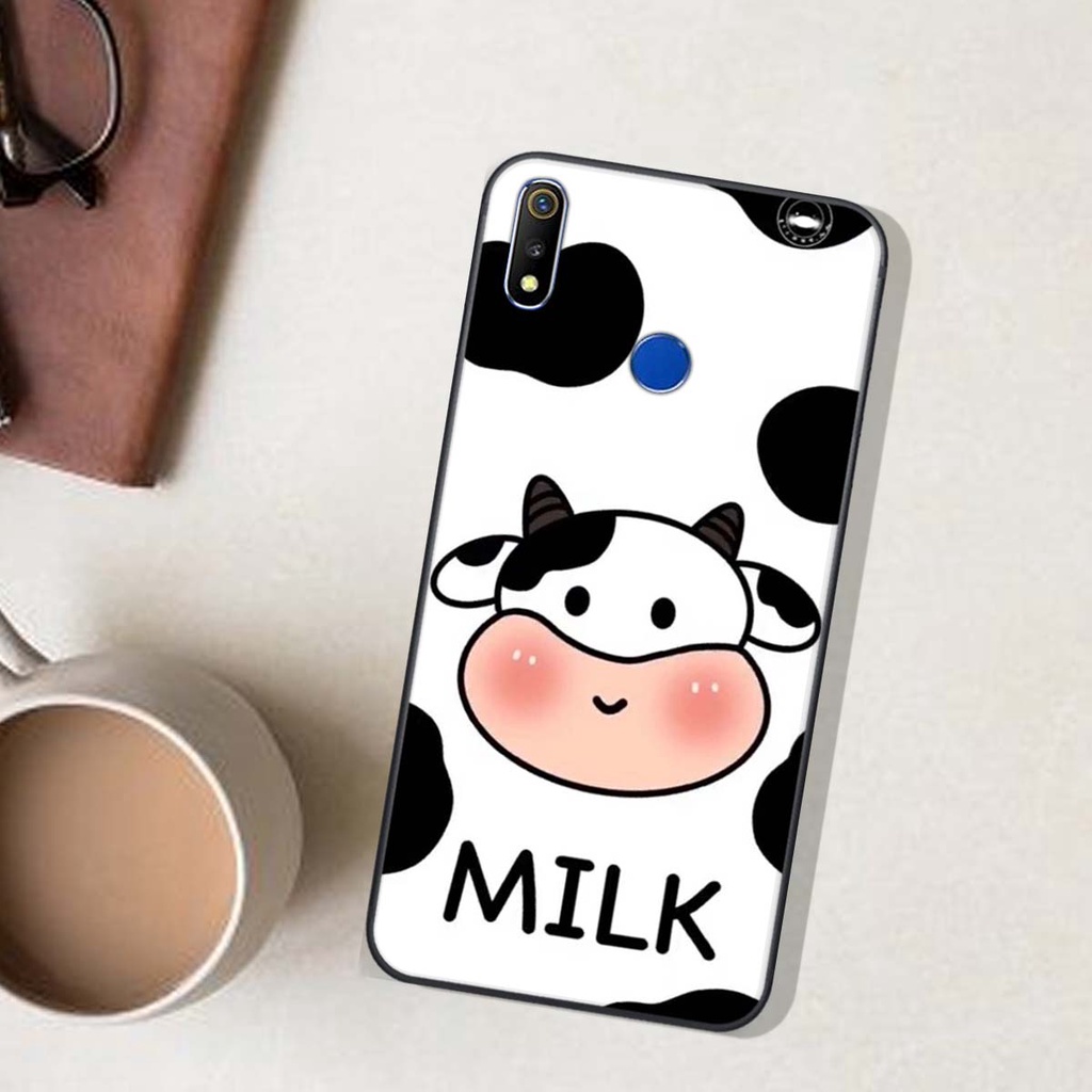 Ốp lưng Oppo REALME 3 / REALME 3 PRO in hình Gấu xinh xắn, Bò sữa đáng yêu,  ĐẸP -  RẺ - XINH - ĐỘC ĐÁO
