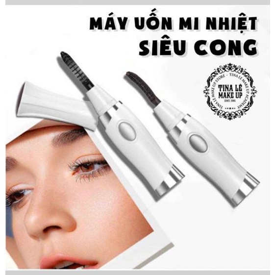 KẸP MI NHIỆT SIÊU CONG/ Máy uốn mi nhiệt cong từ sợi mi góc mắt đến sợi mi đuôi mắt