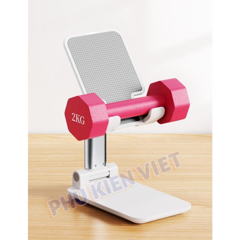 Giá đỡ điện thoại để bàn K3 nhỏ gọn điều chỉnh đa năng, Kệ để điện thoại Ipab gấp gọn đế vững chắc tiện lợi