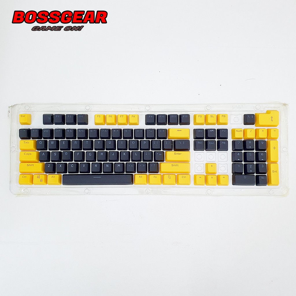 Bộ Keycap PBT 106 BG1-v1 Phím Double Shot Xuyên LED ( OEM Profile, Ansi layout )