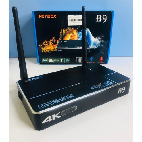 BOX TV RAM 2G Chạy mượn mà, bộ ứng dụng đa dạng Netbox b9