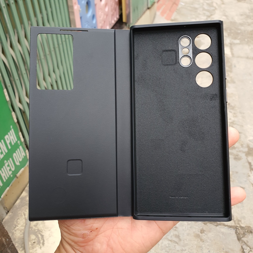 Bao Da Clear View S22 Ultra Chính Hãng Samsung, Nobox, New 100%, Bảo Hành 6 Tháng