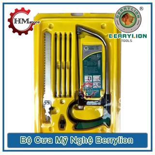 Cưa cầm tay đa năng Berrylion loại tốt 6 món - Bộ cưa đa năng, cưa làm đồ mỹ nghệ