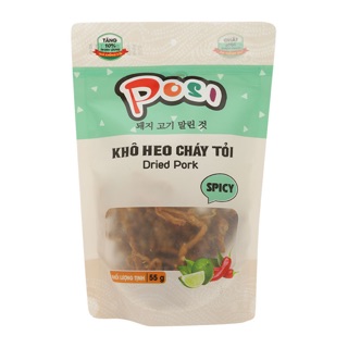 Khô heo cháy tỏi 55gr