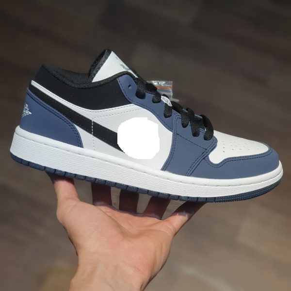 Giày jordan xám xanh thấp cổ FREESHIP Giày jordan 1 low đen trắng cổ thấp đủ màu đủ size mới nhất !!