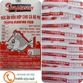 Cám SeaMaster 32% đạm cho cá Rô phi và Làm Mồi câu