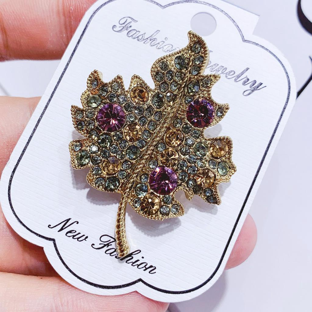 Ghim Cài Áo Hình Chuồn Chuồn Đính Đá Phong Cách Âu Mỹ