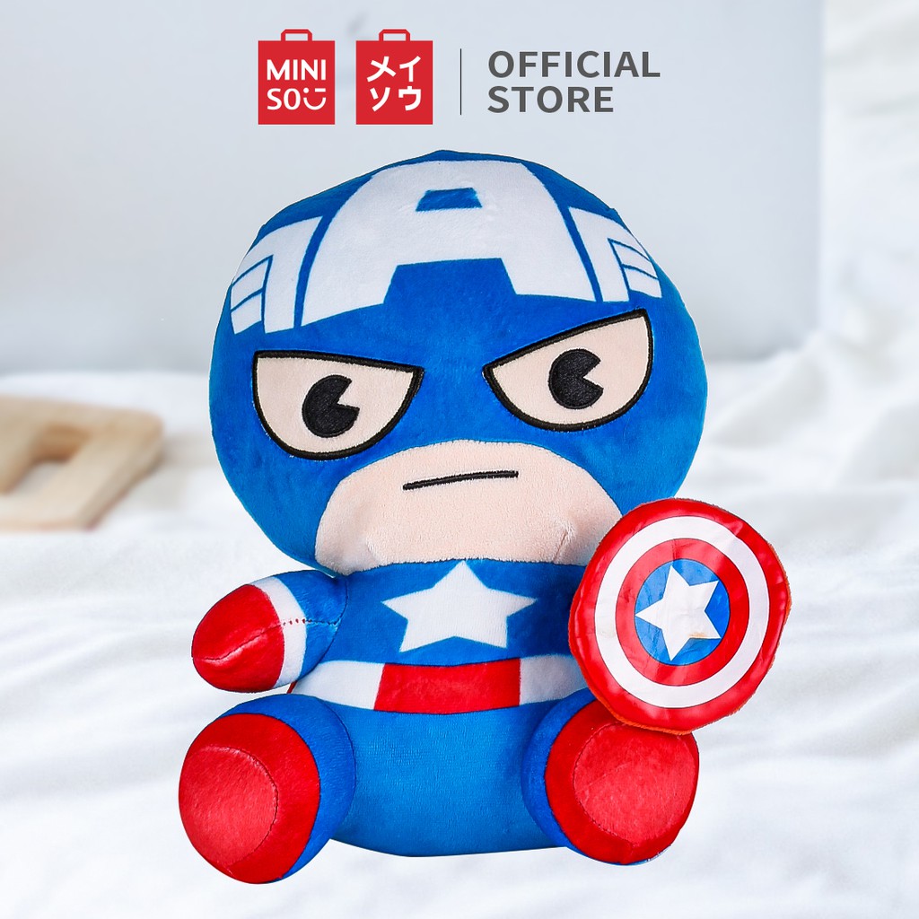 [Mã LIFEHL2010 giảm 10% đơn 250K] Nhân vật Marvel nhồi bông mềm mại và đáng yêu Miniso