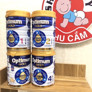 Sữa bột Vinamilk Optimum gold mẫu mới số 1,2,3,4 800g date mới