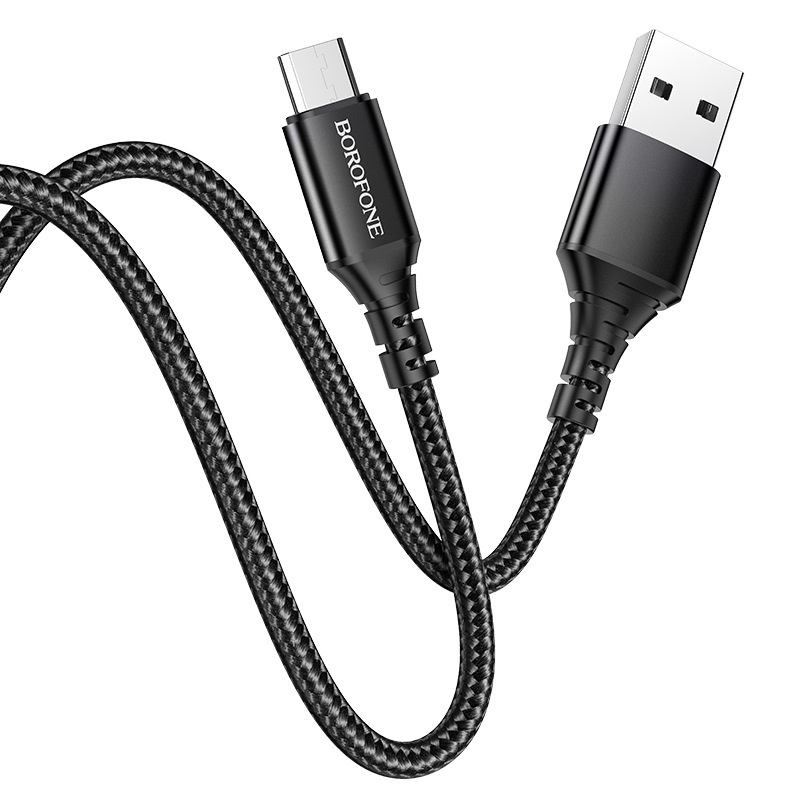 Cáp Sạc Type C, Micro USB  Dây Dù Borofone BX54 1m Chính Hãng
