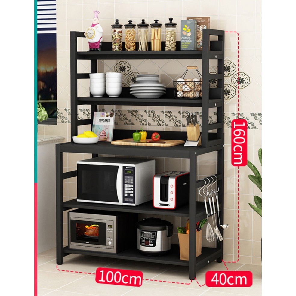 Kệ bếp nhập khẩu khung thép sơn tĩnh điện