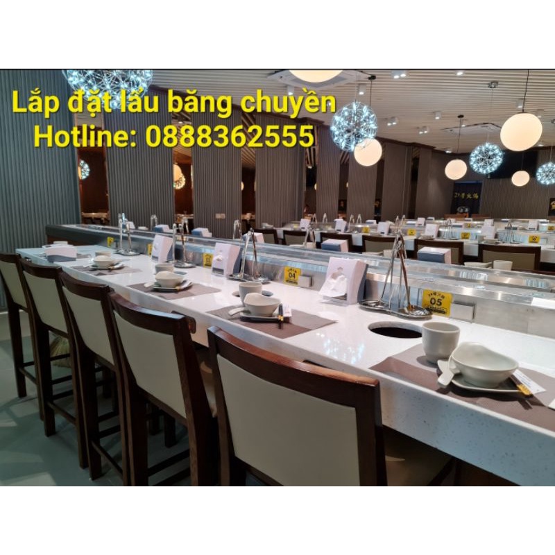 Thiết bị lẩu băng chuyền