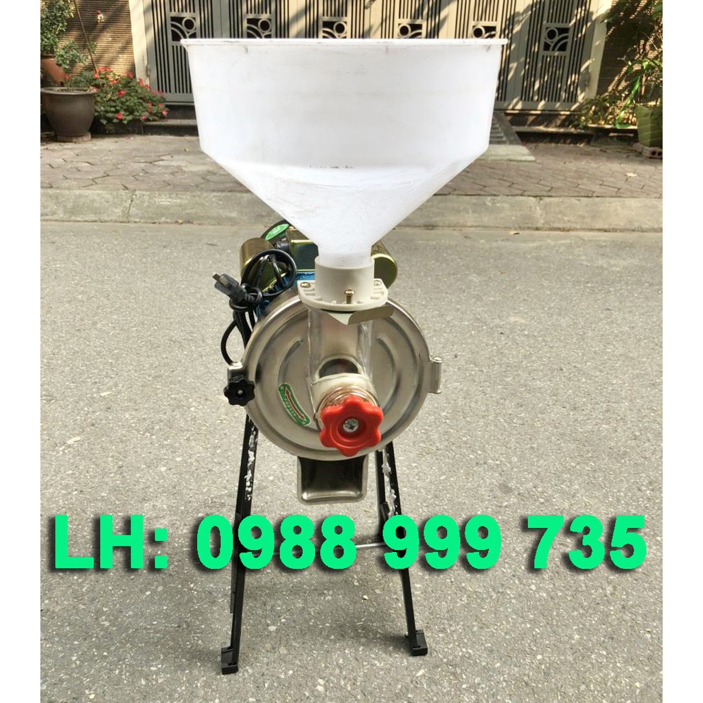Máy xay bột gạo nước, đỗ ngâm, motor 3.0HP siêu khỏe, 40-50kg/h