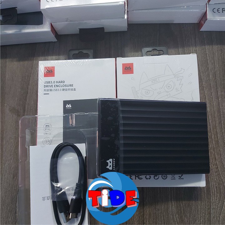 Box ổ cứng 2,5inch AZMEOW Sata3 – USB3.0 – CHÍNH HÃNG – Bảo hành 12 tháng – Box HDD – Box SSD | BigBuy360 - bigbuy360.vn