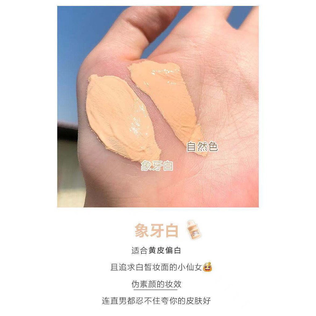 [Hàng mới về] Kem nền màu lỳ dưỡng ẩm làm trắng da | BigBuy360 - bigbuy360.vn