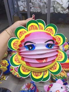 Combo lồng đèn giấy thú trung