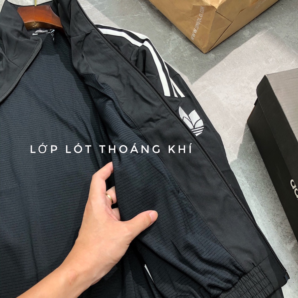 Bộ thu đông nam thể thao kéo khóa 3 sọc cao cấp xuất khẩu bigsize BSU - 002 - 10613