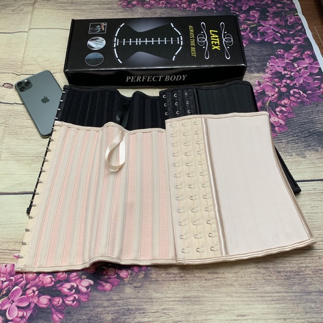 Đai Nịt Bụng Latex 25 Xương Gozin Chuẩn Hy Lạp Định Hình Eo, Giảm Mỡ Bụng Hiệu Quả - Chính Hãng Gozin
