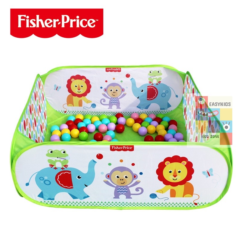 [Có sẵn] [Siêu sale] Quây bóng cao cấp FISHER PRICE cho trẻ vui chơi trong nhà, dễ dàng gấp gọnuyy