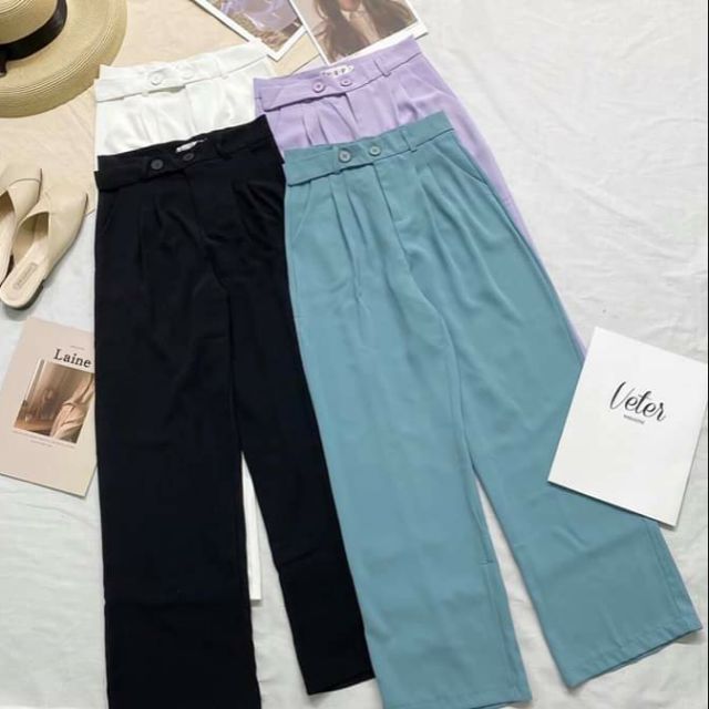 Quần cullotes 2 khuy NRF 206