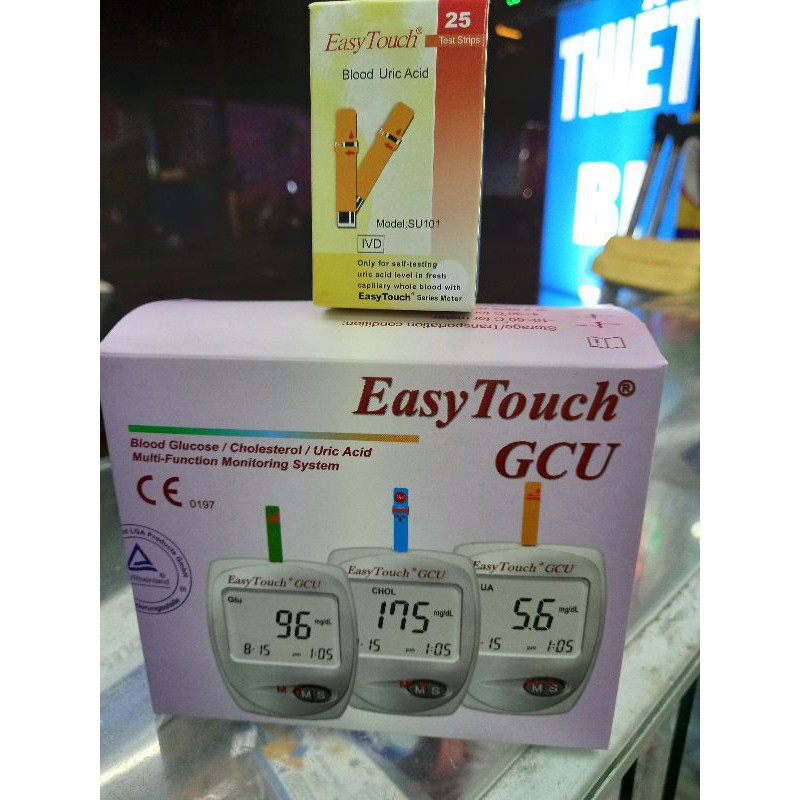 Que thử GOUT cho máy đo Easy Touch GCU ET322 ( 25que)