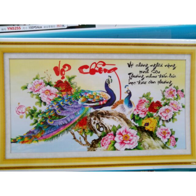 Tranh đá vợ chồng yn2102