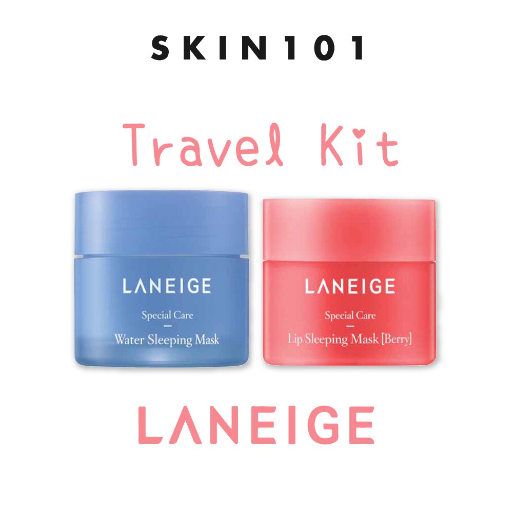 (hàng Mới Về) Mặt Nạ Ngủ Cho Môi Laneige + Mặt Nạ Ngủ Laneige