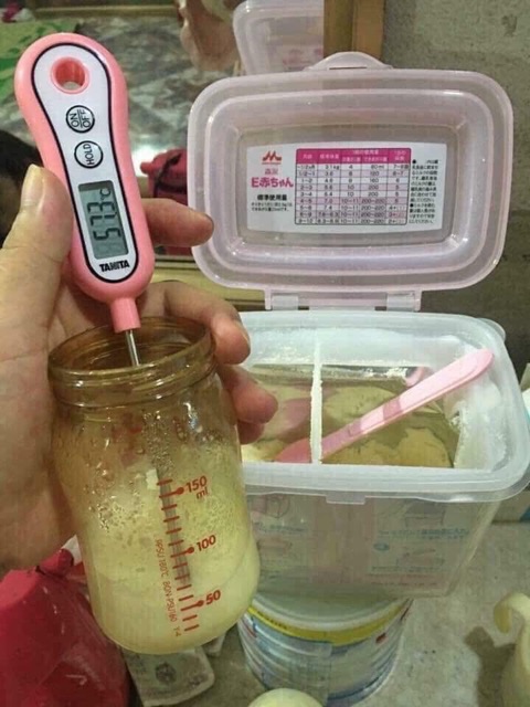 Que đo nhiệt độ sữa, thức ăn Tanita Nhật Bản