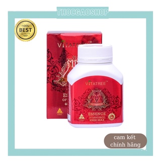 Viên uống Vitatree Essence of Kangaroo 40000 Max 100 capsules tăng cường sức mạnh thể chất và năng lượng tình dục TGS