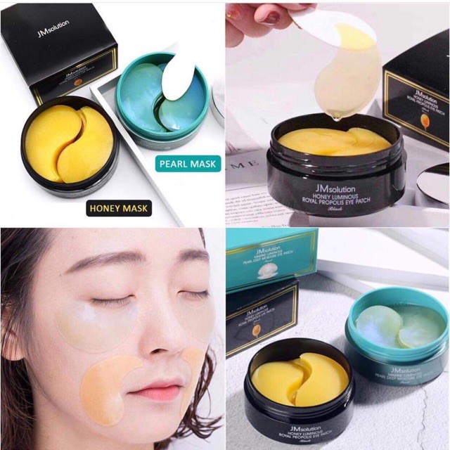 Mặt Nạ Mắt JM Solution Giảm thâm, Ngừa Lão Hóa JM Solution Eye Patch 90g