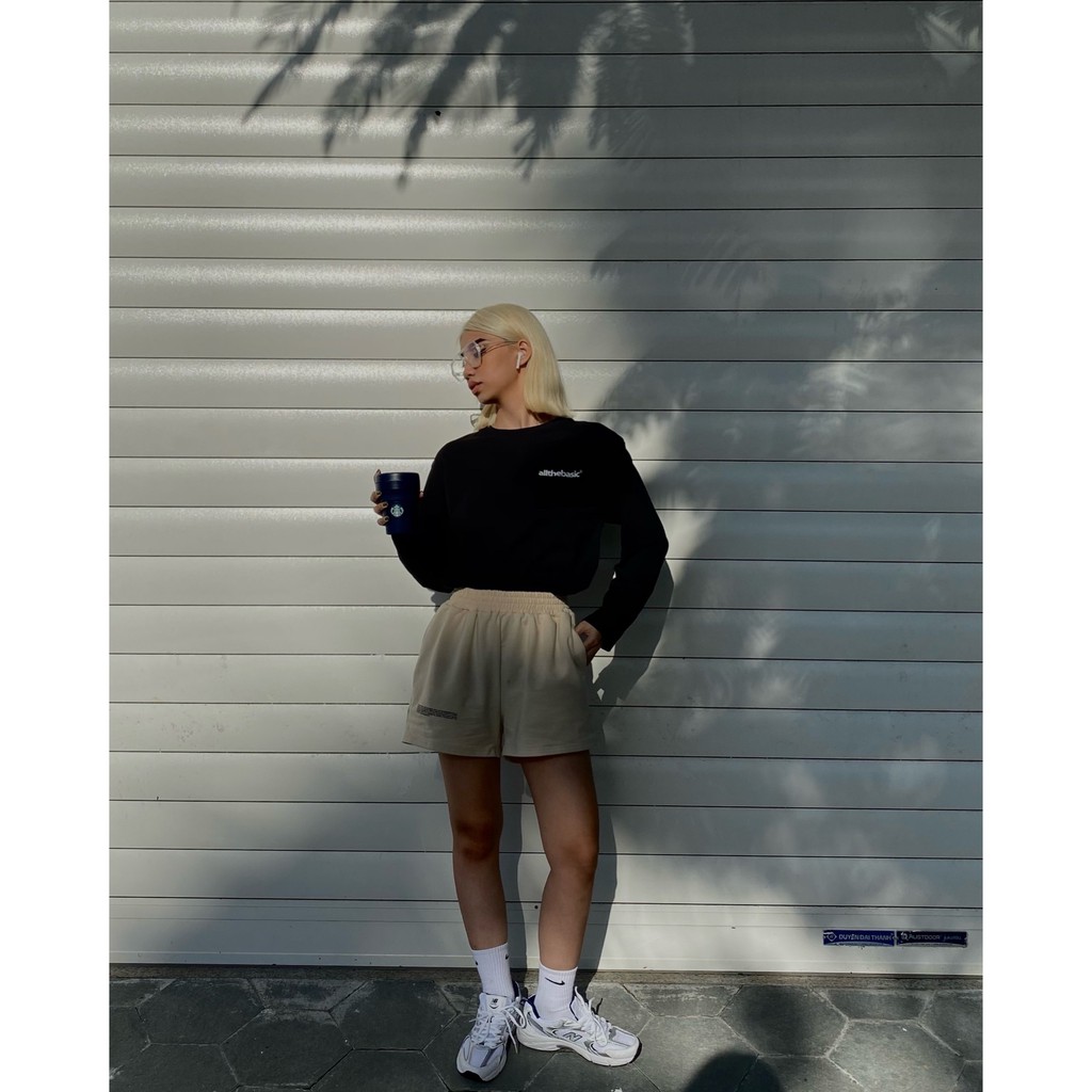 Áo thun dài tay form rộng Streetwear - All The Basic