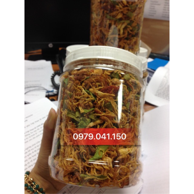 Khô gà lá chanh hộp 500gr