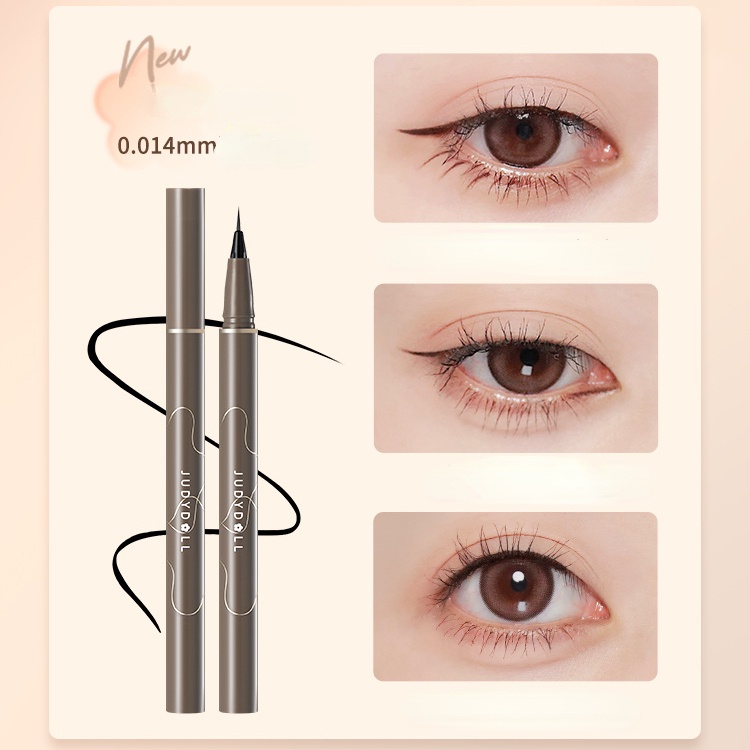 Bút Kẻ Mắt Judydoll Chăm Sóc Da Chống Nước Nhanh Khô Lâu Trôi Không Nhòe Màu Đen