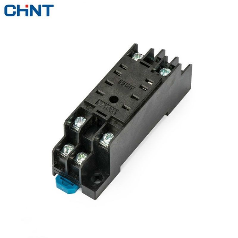 Chint Đế rơle trung gian 8 chân rẹt nhỏ Chint CZY08B-01 (hàng chính hãng)