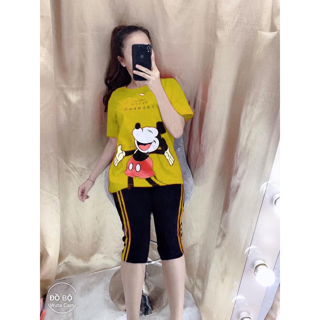 BỘ MẶC NHÀ LỬNG NGỐ HỌA TIẾT SIÊU HOT