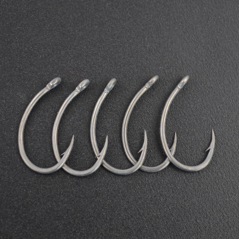 Set 50 lưỡi câu cá 8011 bằng thép không gỉ chất lượng cao