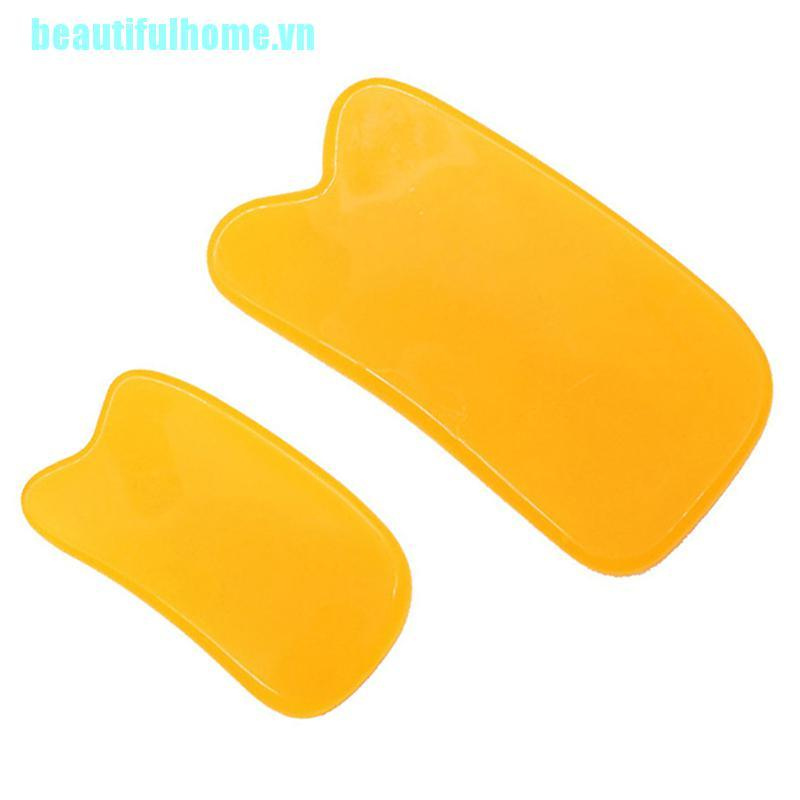 (Hàng Mới Về) Dụng Cụ Mát Xa Cơ Thể Bằng Nhựa Sáp Ong Tiện Lợi