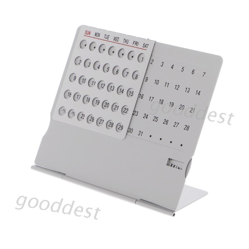 Lịch vạn niên để bàn điều chỉnh được DIY độc đáo dành cho văn phòng