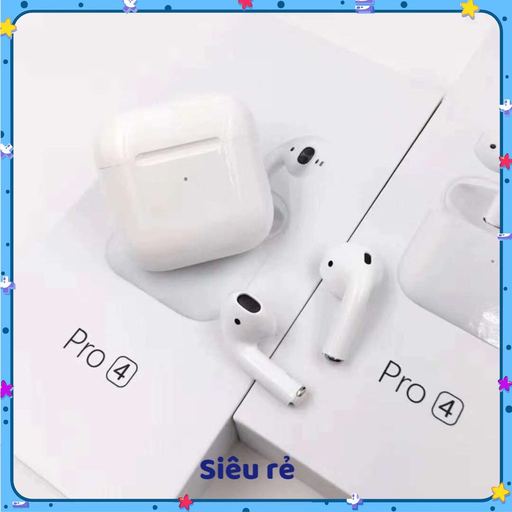 Tai nghe Bluetooth Không Dây Pro 4 Nhét Tai, Đẹp như Airpod Pro bakashop02