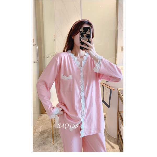 Bộ Bầu Dài Tay Sau Sinh-SAQ153