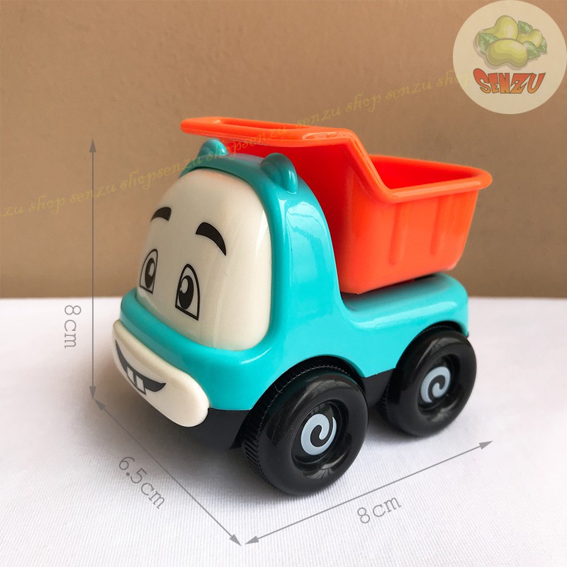 Xe ô tô đồ chơi SENZU KIDS chạy bằng dây cót màu sắc dễ thương cho bé