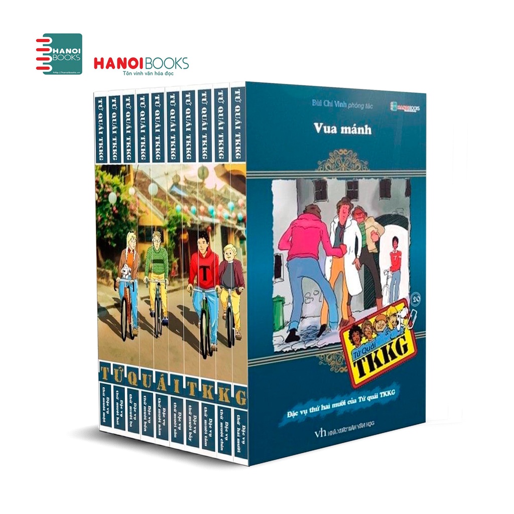 Sách-Tứ Quái TKKG - Combo 2