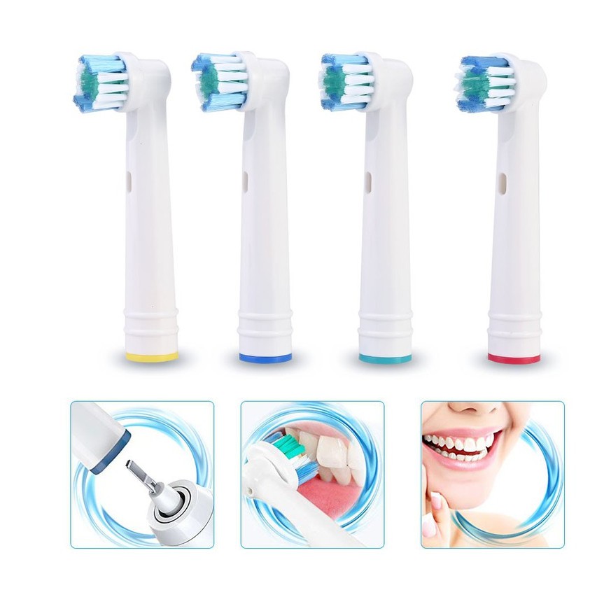 Đầu bàn chải đánh răng điện thay thế cho máy Oral B dành cho răng nhạy cảm SB-17A