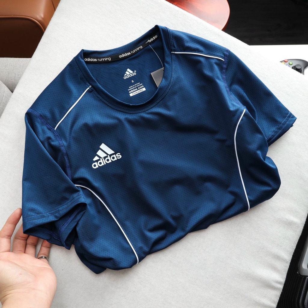 Áo Thể Thao Nam Das Lỗ Kim Viền Hông Năng Động