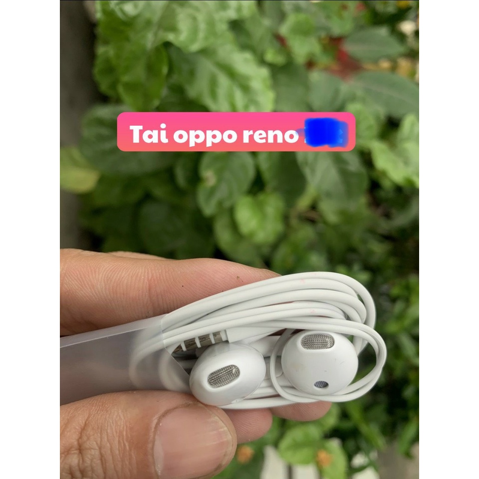Tai Nghe Oppo Reno Có Dây Jack 3.5mm Loại Tốt  Âm To Rõ